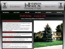 Tablet Screenshot of abstainless.com
